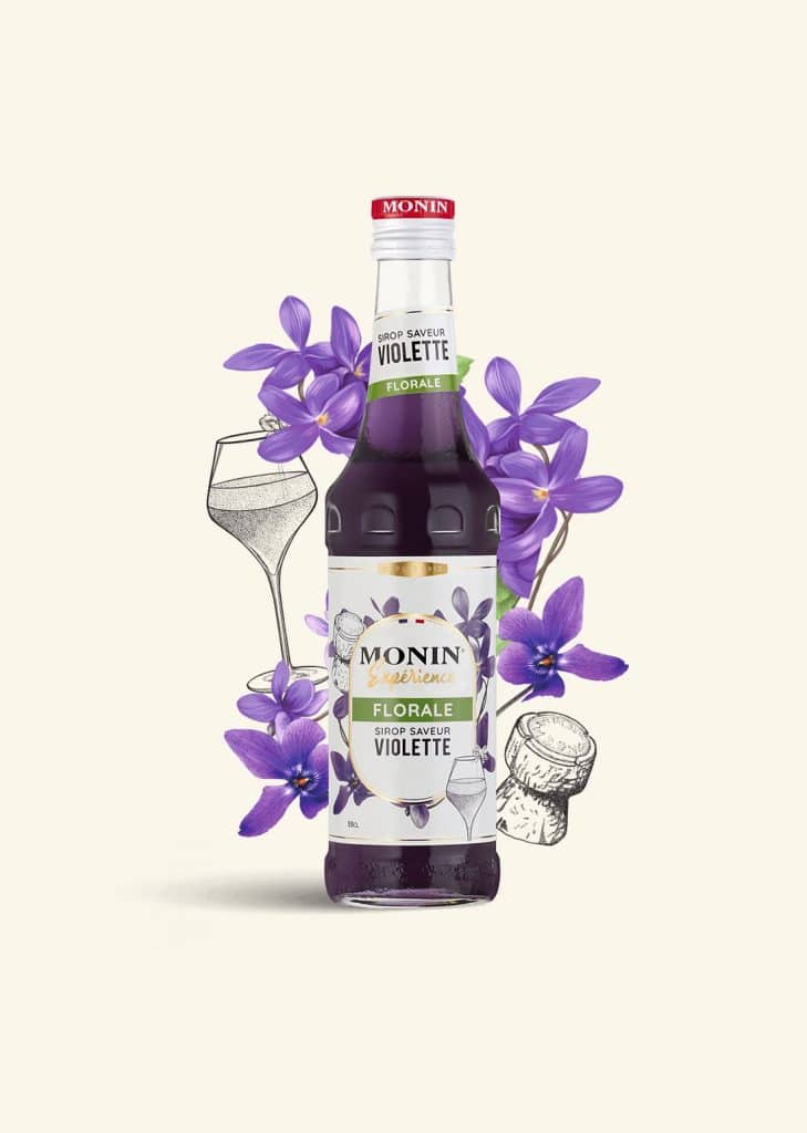 Sirop Saveur Violette - MONIN Expérience - Gamme Florale